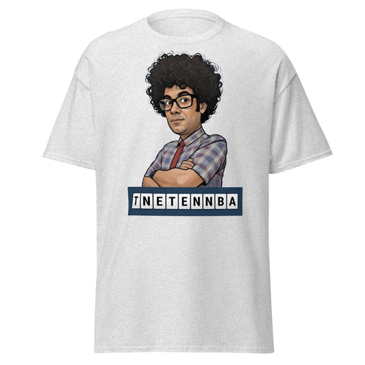 Tnetennba T-Shirt – Funny IT Crowd Inspired Geek Tee - Ash - T-Shirts Online