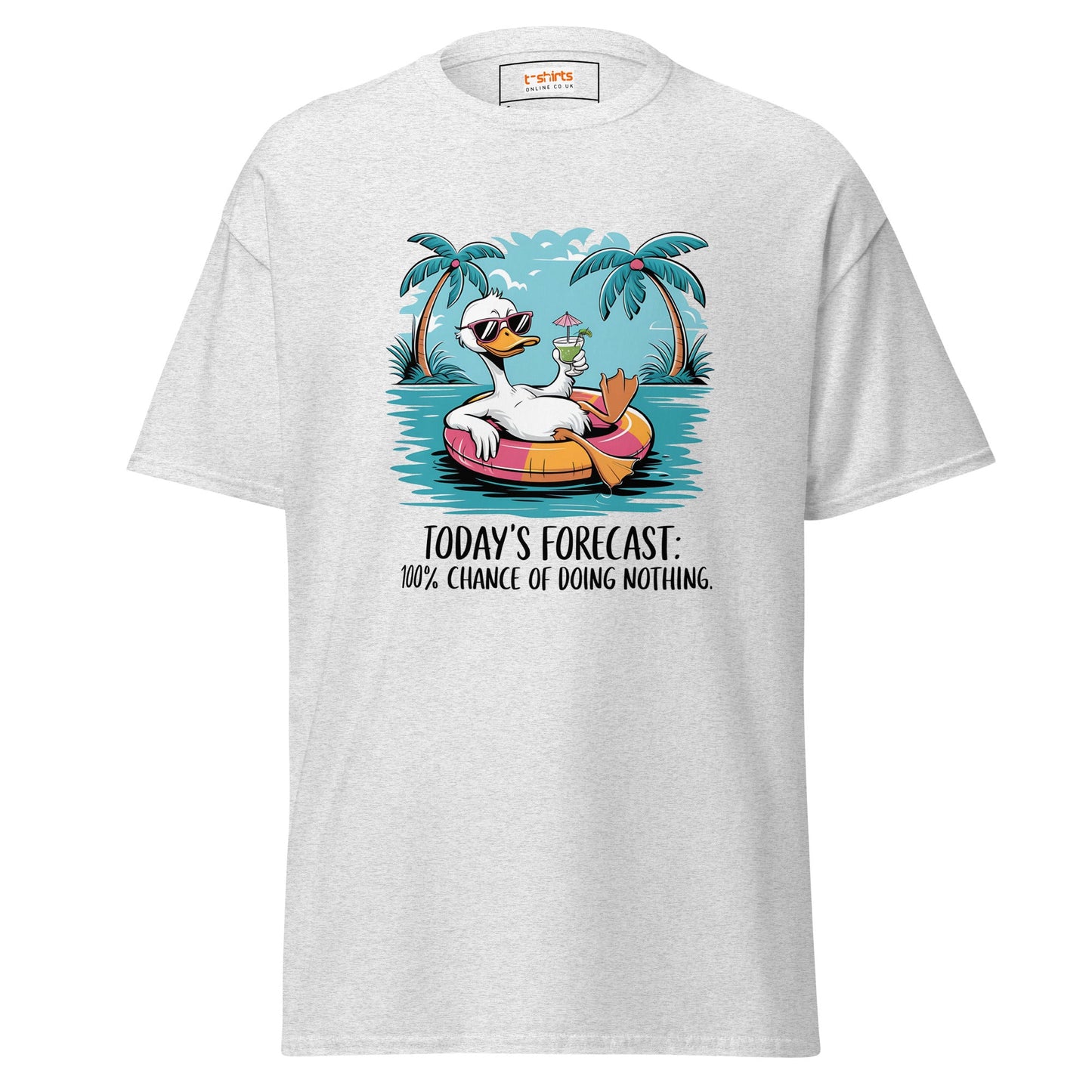 Today's Forecast | Duck T-Shirt - Ash - T-Shirts Online