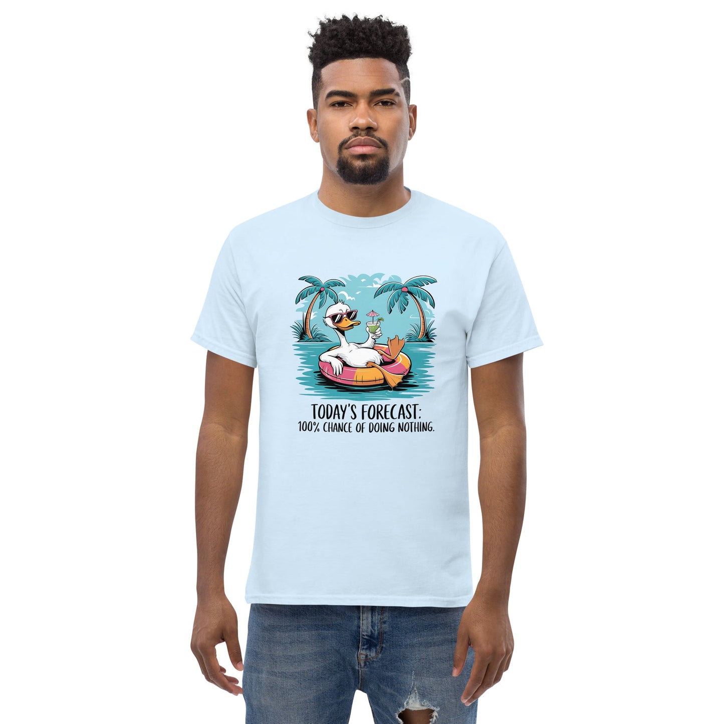 Today's Forecast | Duck T-Shirt - Cardinal - T-Shirts Online