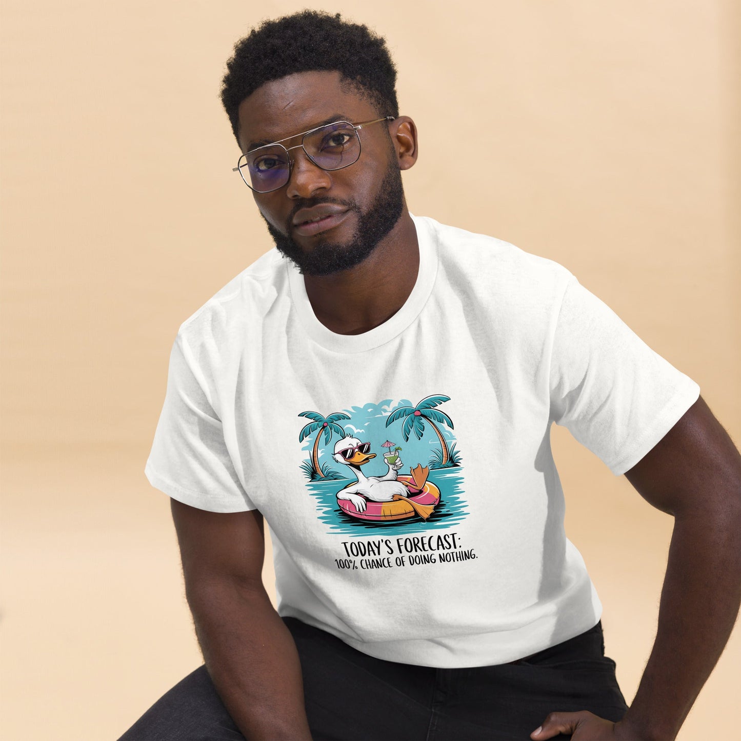 Today's Forecast | Duck T-Shirt - Cardinal - T-Shirts Online