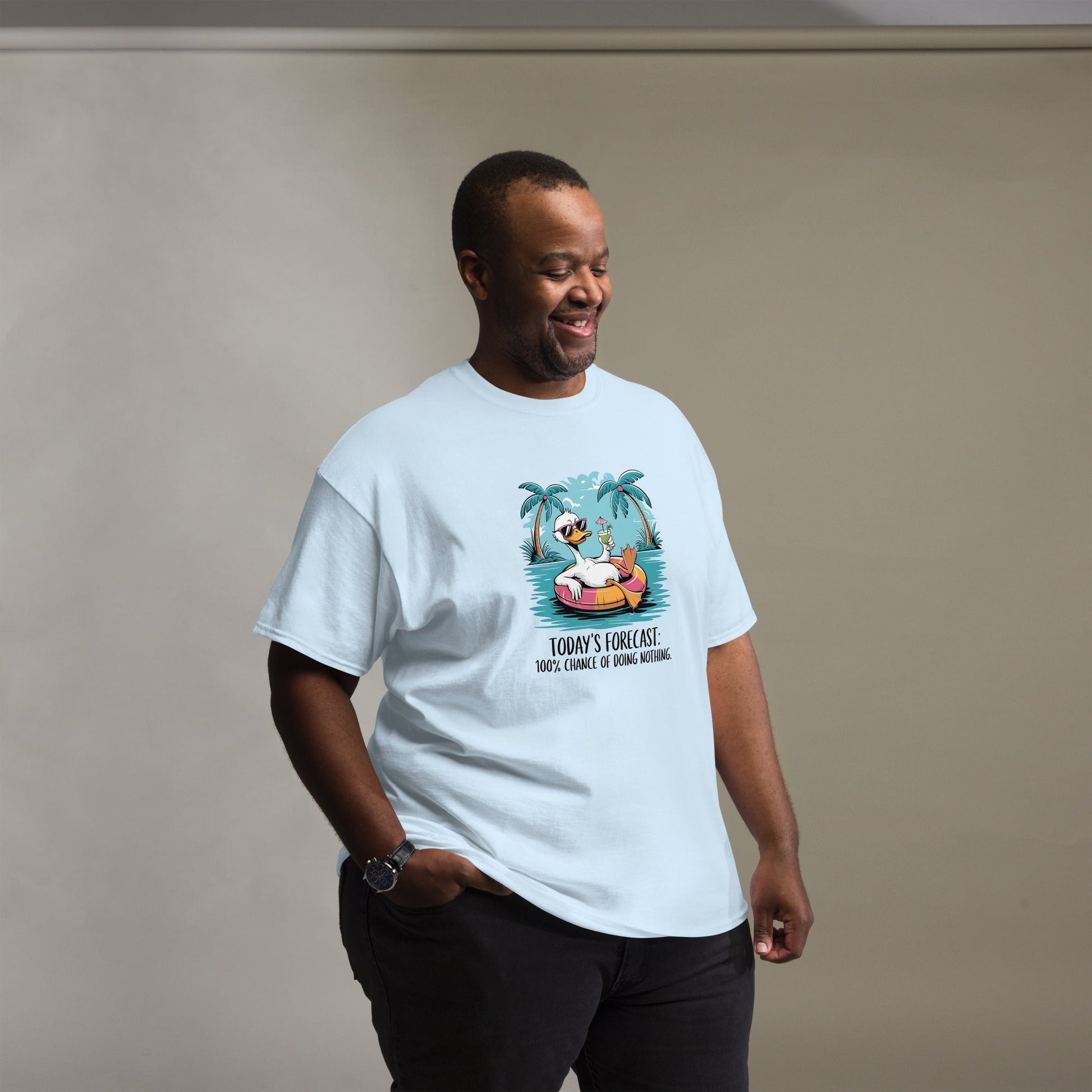 Today's Forecast | Duck T-Shirt - Cardinal - T-Shirts Online