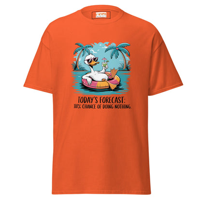 Today's Forecast | Duck T-Shirt - Orange - T-Shirts Online