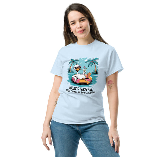 Today's Forecast | Duck T-Shirt - Cardinal - T-Shirts Online