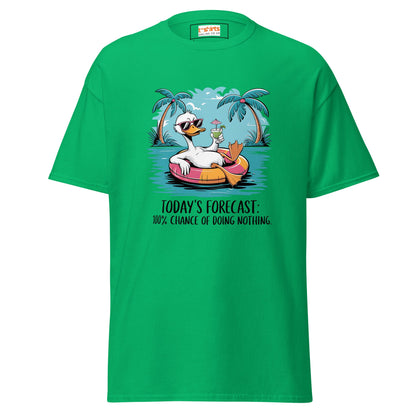 Today's Forecast | Duck T-Shirt - Irish Green - T-Shirts Online