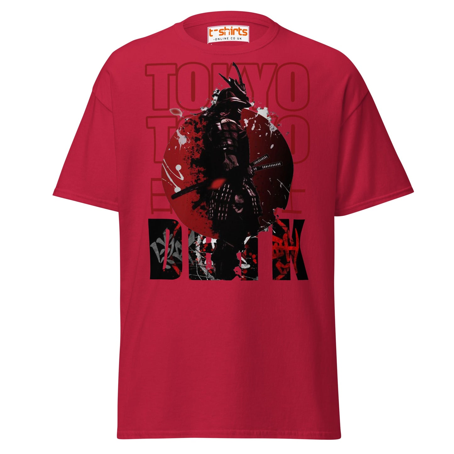 Tokyo Samurai T-Shirt - Cardinal - T-Shirts Online