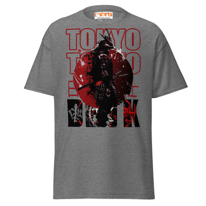 Tokyo Samurai T-Shirt - Graphite Heather - T-Shirts Online