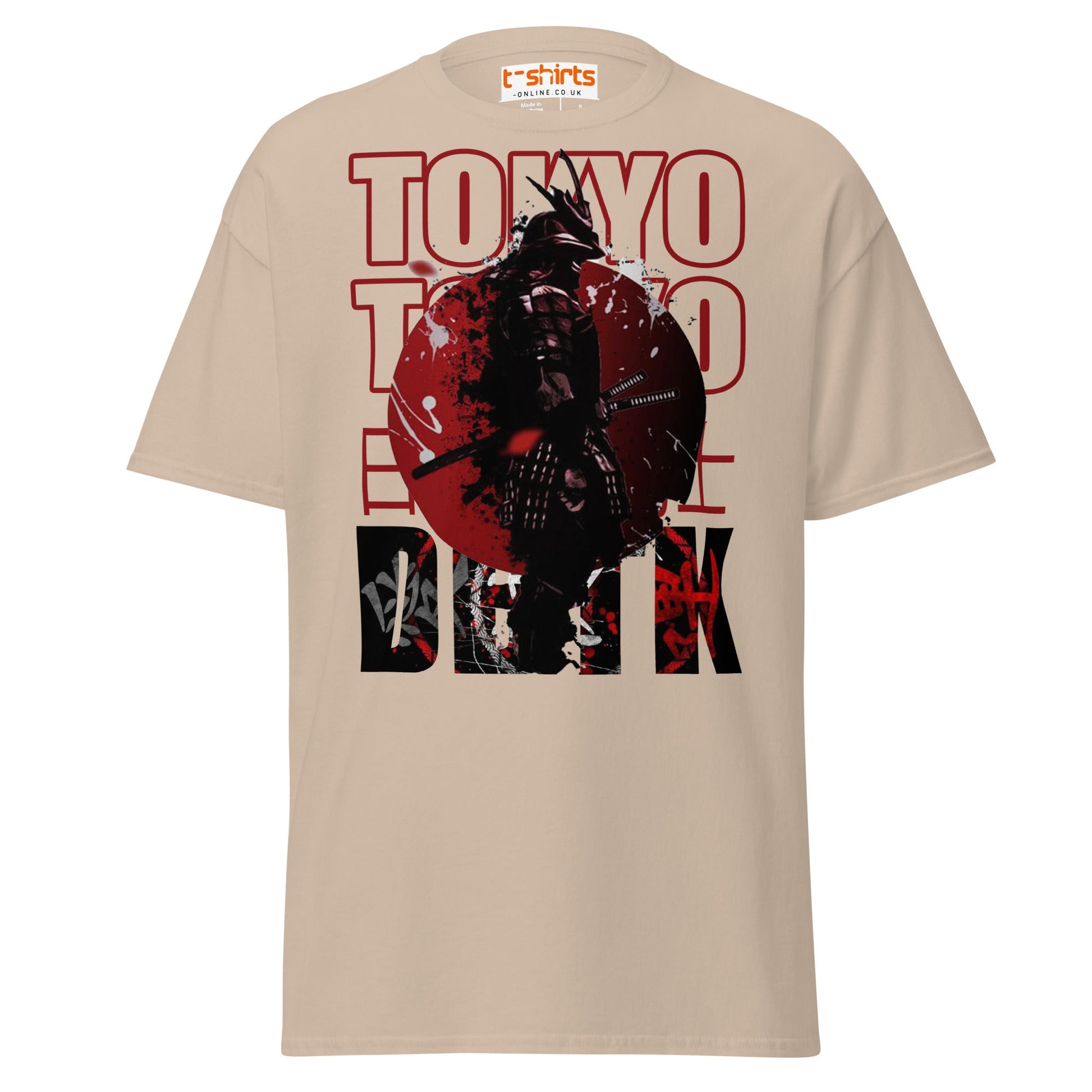 Tokyo Samurai T-Shirt - Sand - T-Shirts Online