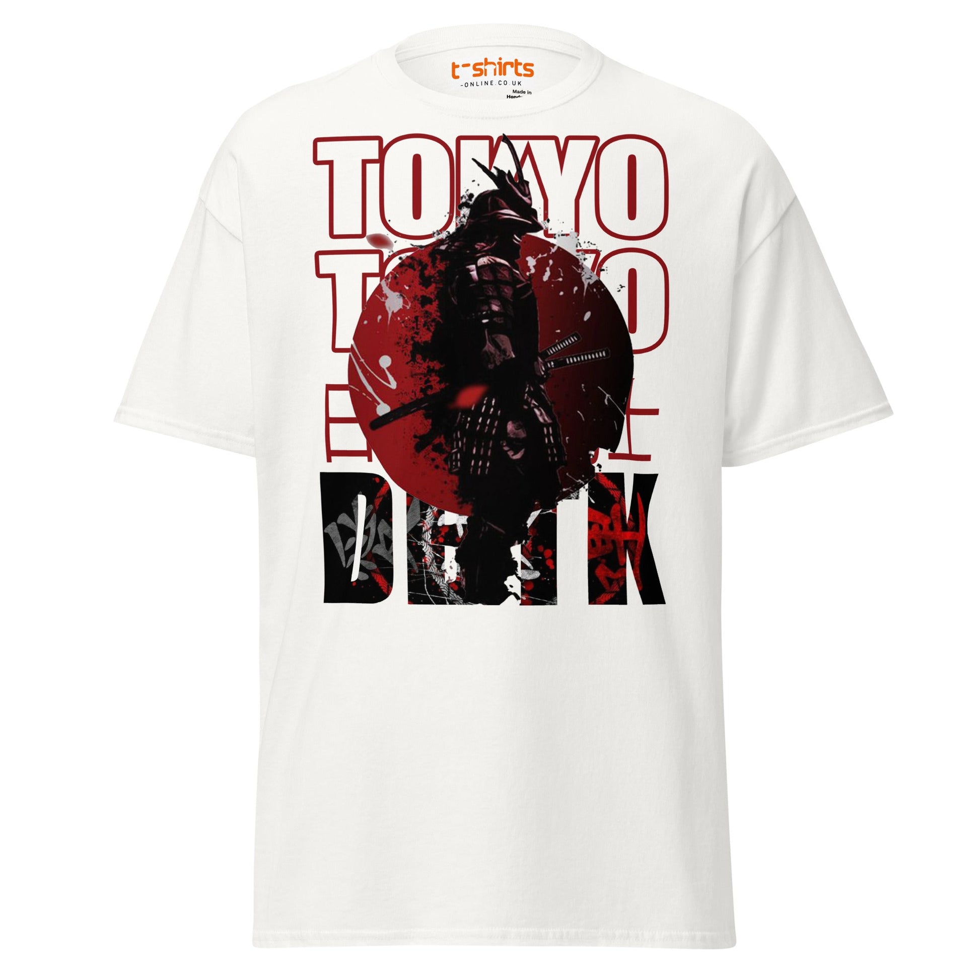Tokyo Samurai T-Shirt - White - T-Shirts Online