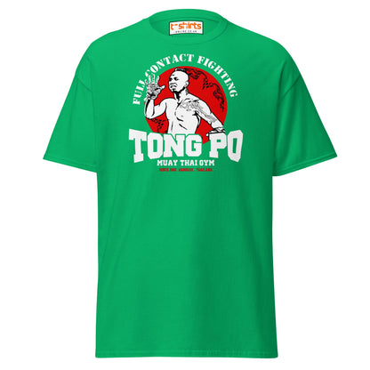 Tong Po Muay Thai Gym T-Shirt – Full Contact Fighting - Irish Green - T-Shirts Online