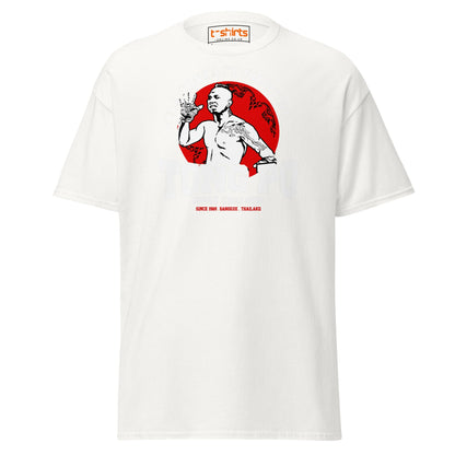 Tong Po Muay Thai Gym T-Shirt – Full Contact Fighting - White - T-Shirts Online