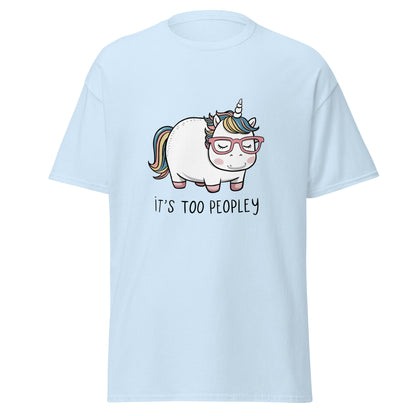 Too Peoply | Unicorn T-Shirt - Light Blue - T-Shirts Online