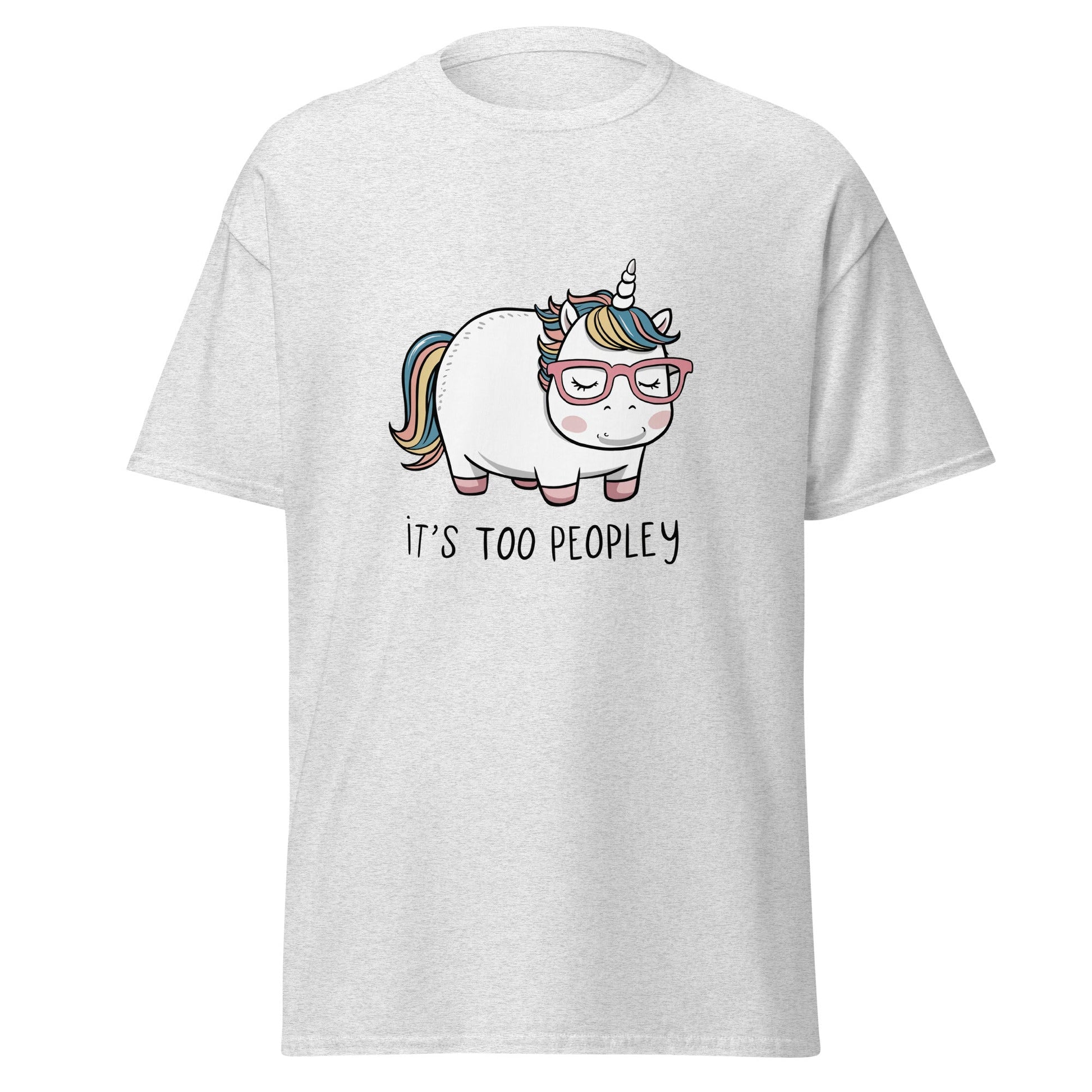 Too Peoply | Unicorn T-Shirt - Ash - T-Shirts Online