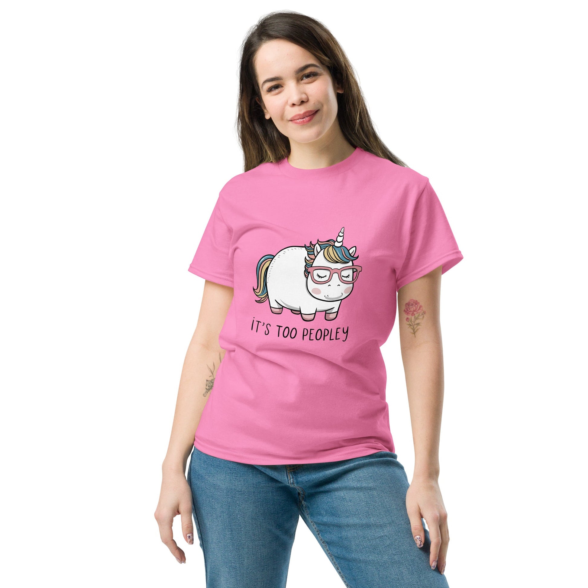 Too Peoply | Unicorn T-Shirt - Royal - T-Shirts Online