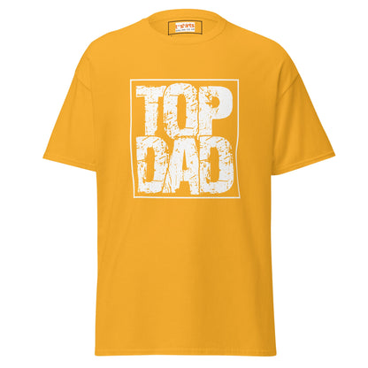 Top Dad | Father's Day T-Shirt - Gold - T-Shirts Online