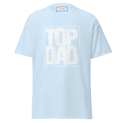 Top Dad | Father's Day T-Shirt - Light Blue - T-Shirts Online