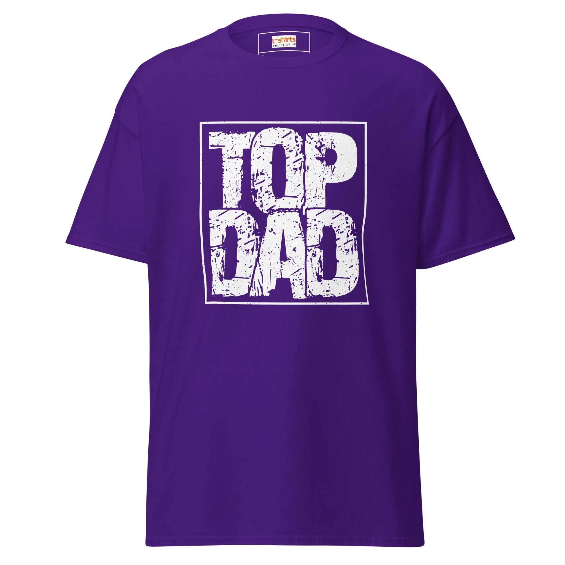 Top Dad | Father's Day T-Shirt - Purple - T-Shirts Online