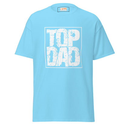 Top Dad | Father's Day T-Shirt - Sky - T-Shirts Online