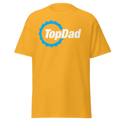 TopDad T-Shirt - Woodworking Saw Blade Dad Gift - Gold - T-Shirts Online