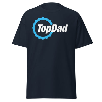 TopDad T-Shirt - Woodworking Saw Blade Dad Gift - Navy - T-Shirts Online