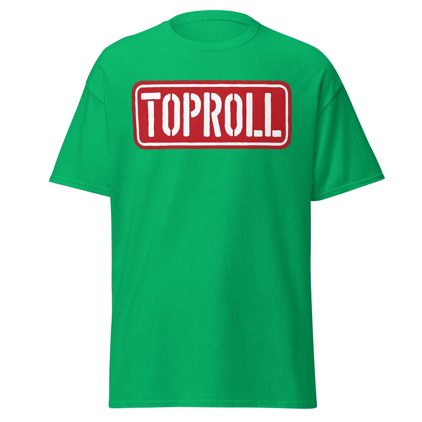 Toproll Arm Wrestling T-Shirt - Pro Strength & Grip Tee - Irish Green - T-Shirts Online