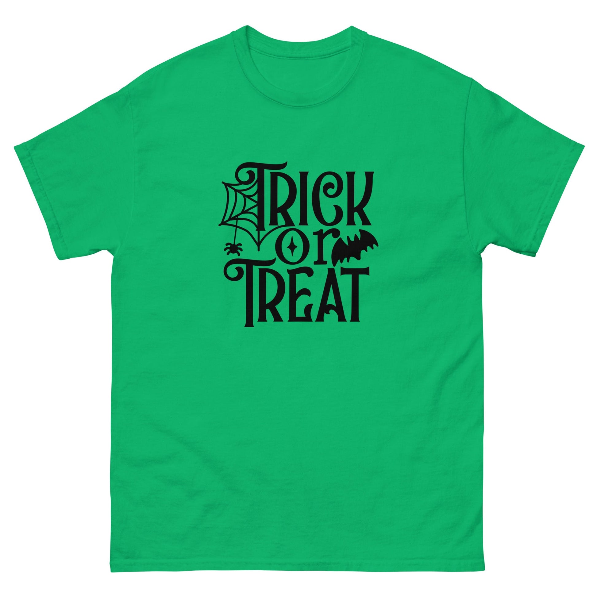 Trick or Treat | Halloween T-Shirt - Irish Green - T-Shirts Online