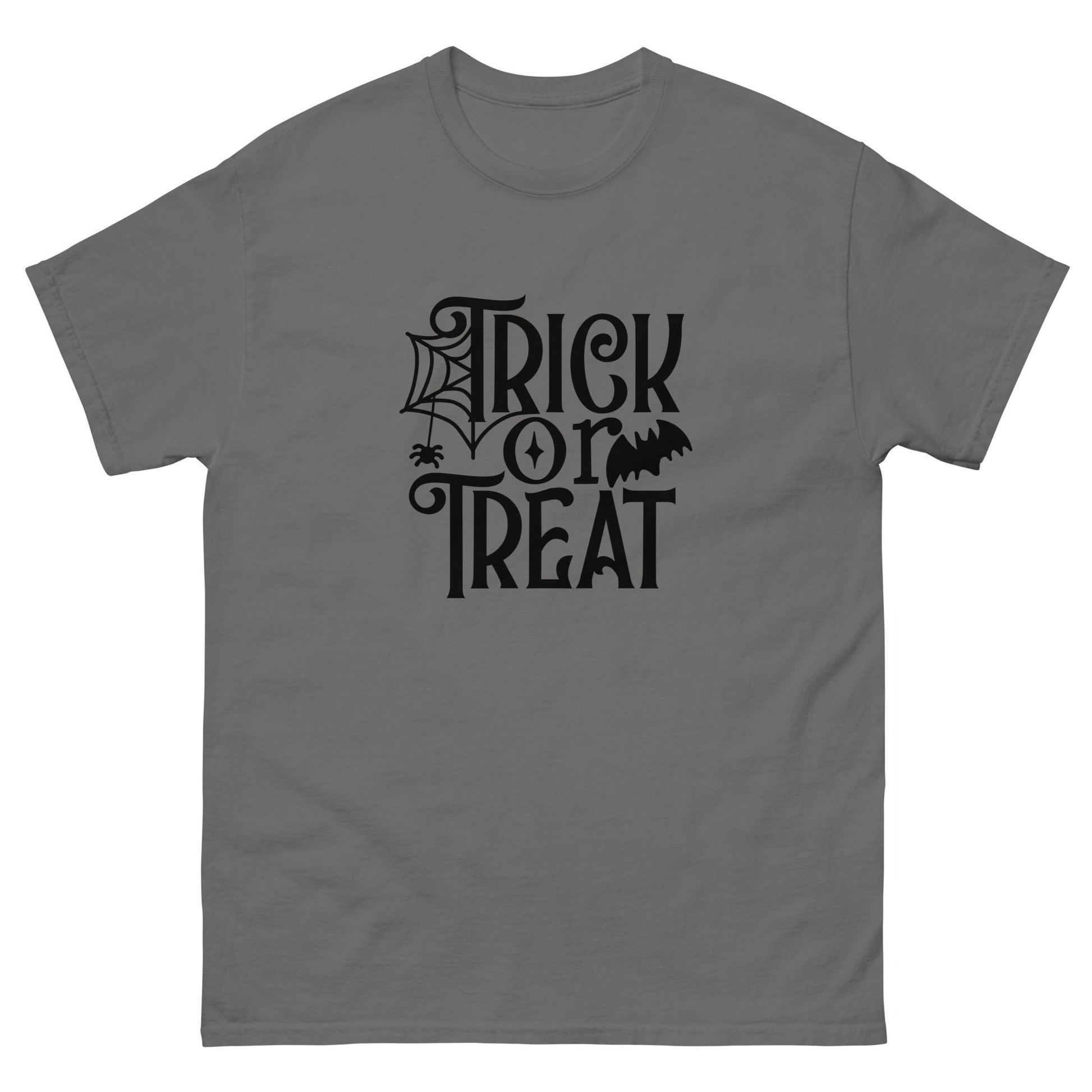 Trick or Treat | Halloween T-Shirt - Charcoal - T-Shirts Online