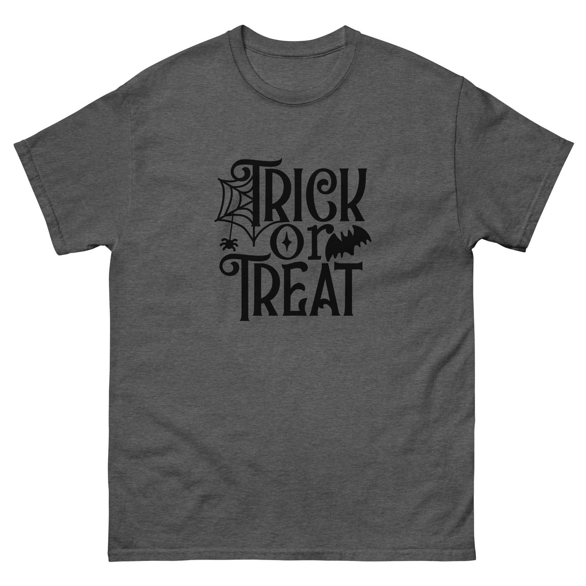 Trick or Treat | Halloween T-Shirt - Dark Heather - T-Shirts Online