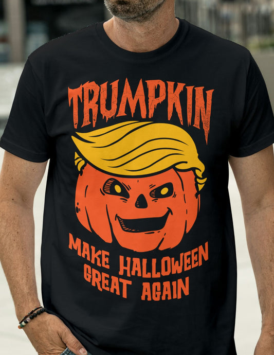 Trumpkin | Halloween T-Shirt - Black - T-Shirts Online