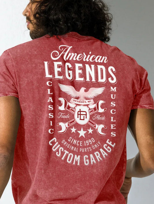 American Legends Denim T-Shirt | Men's Vintage Tee