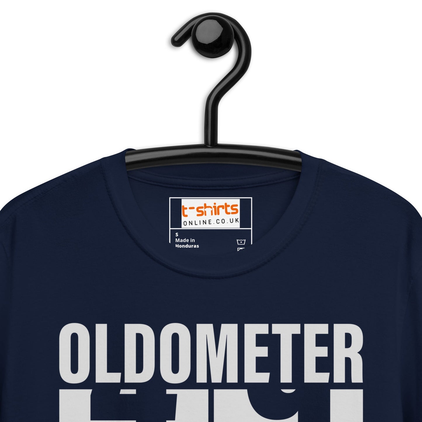 Turning 50 T-Shirt | Oldometer Birthday Tee - Black - T-Shirts Online