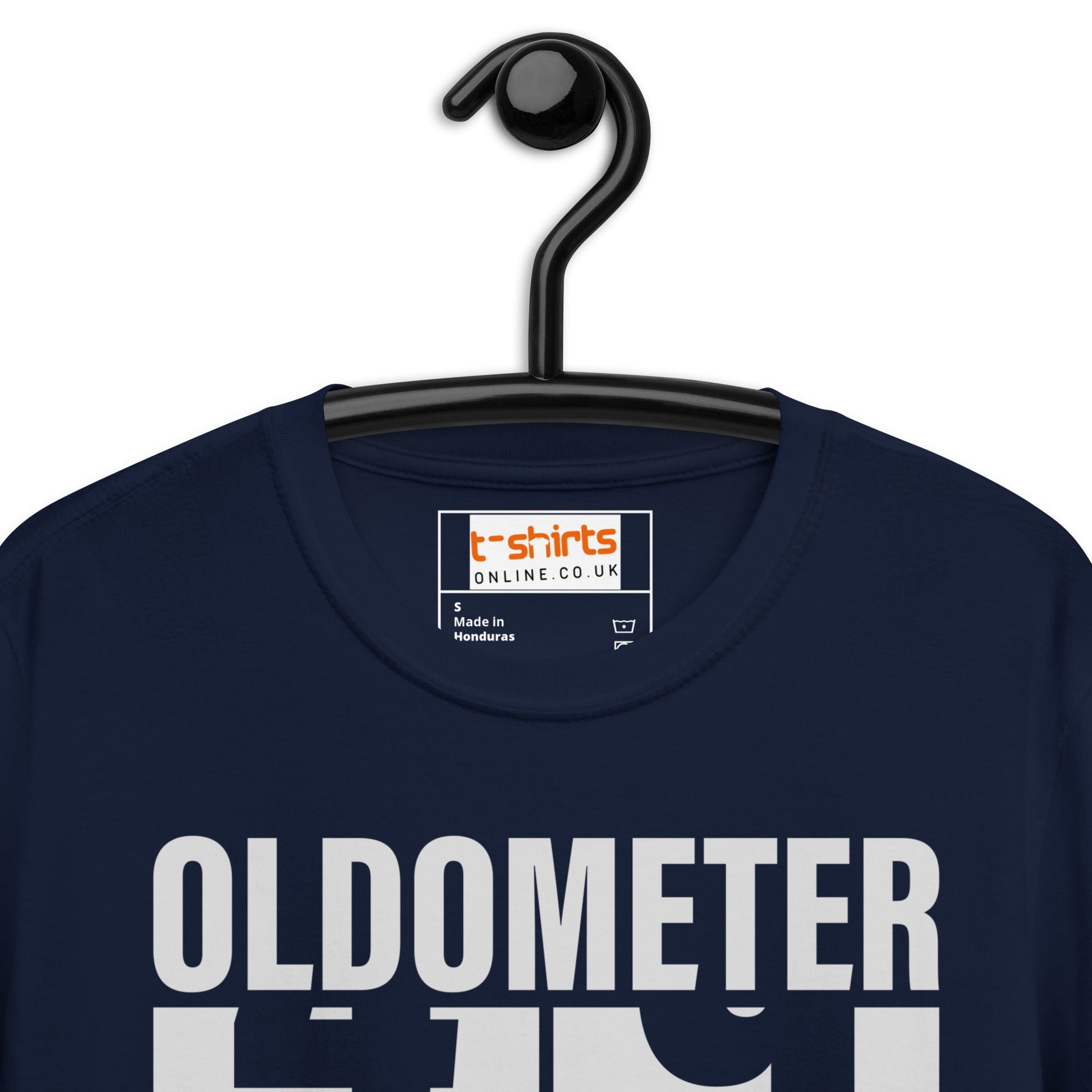 Turning 50 T-Shirt | Oldometer Birthday Tee - Black - T-Shirts Online