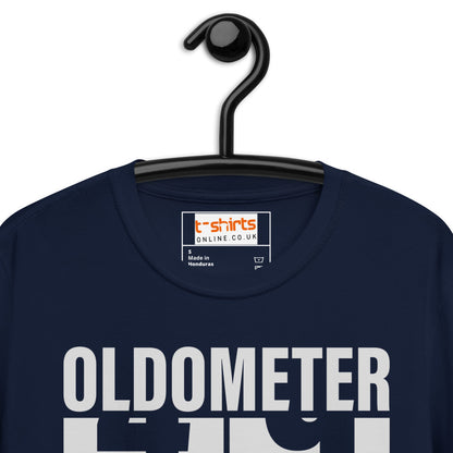 Turning 50 T-Shirt | Oldometer Birthday Tee - Black - T-Shirts Online