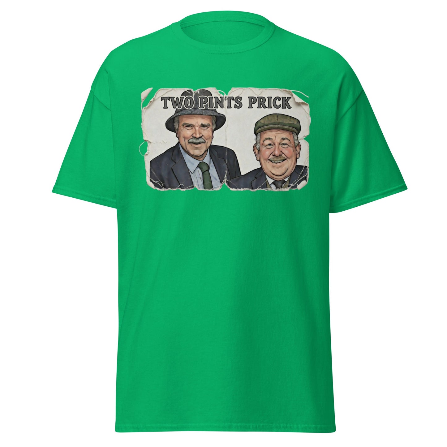 Two Pints Prick T-Shirt - Funny Still Game Fan Tee - Irish Green - T-Shirts Online
