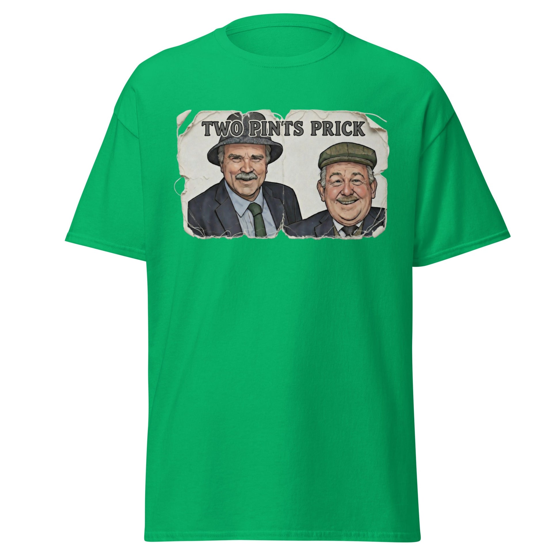 Two Pints Prick T-Shirt - Funny Still Game Fan Tee - Irish Green - T-Shirts Online