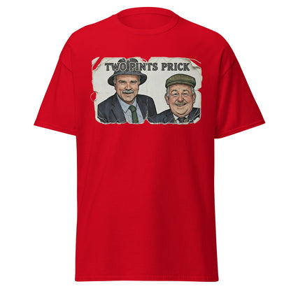 Two Pints Prick T-Shirt - Funny Still Game Fan Tee - Red - T-Shirts Online