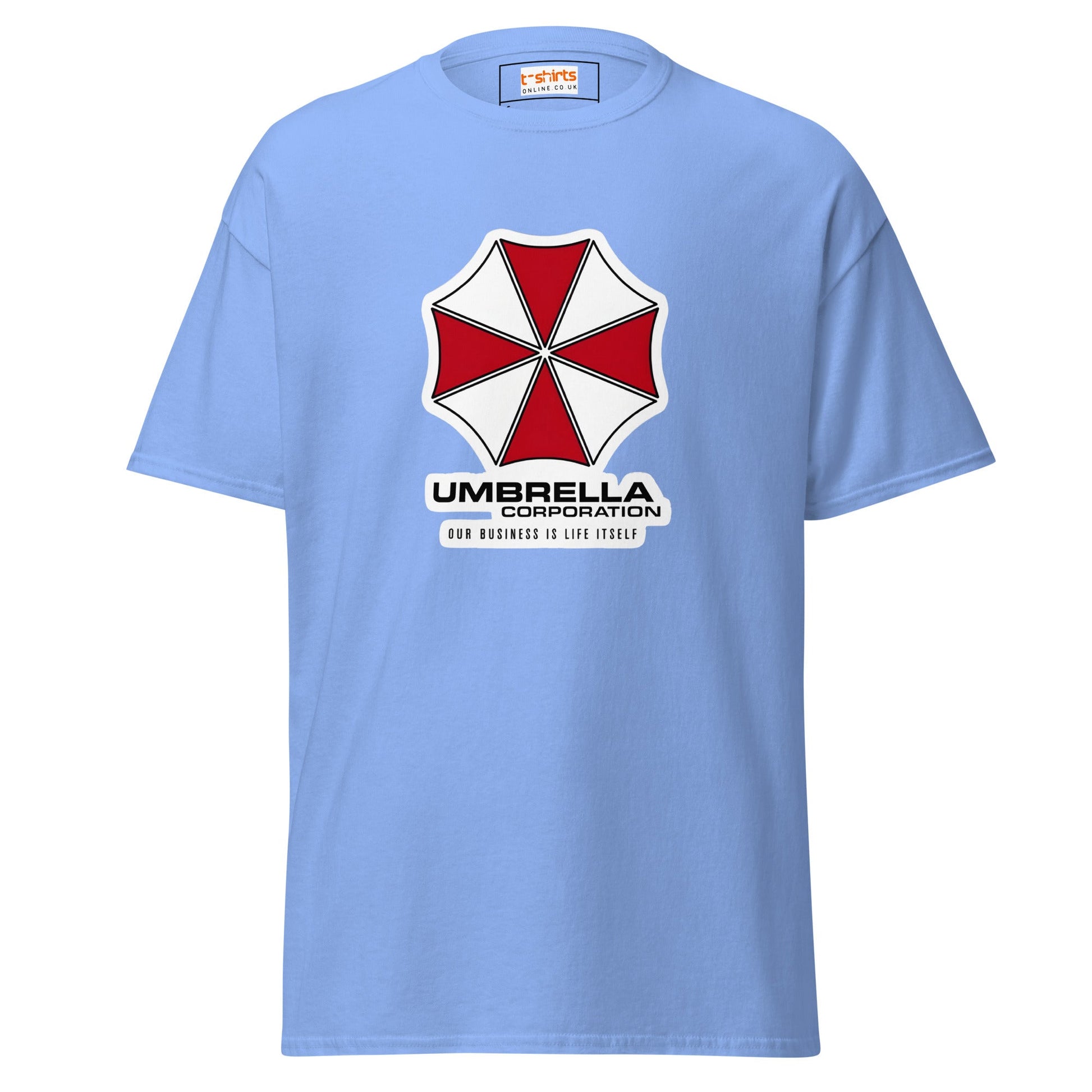 Umbrella Corp | Resident Evil T-Shirt - Carolina Blue - T-Shirts Online