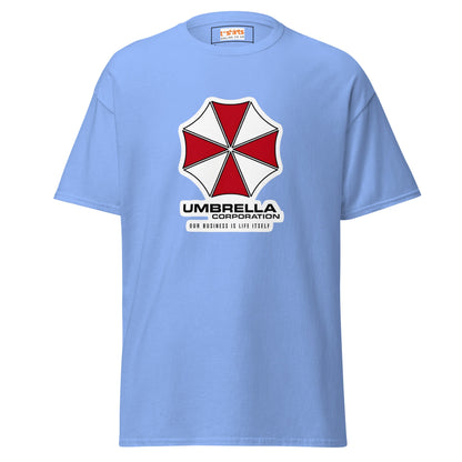Umbrella Corp | Resident Evil T-Shirt - Carolina Blue - T-Shirts Online
