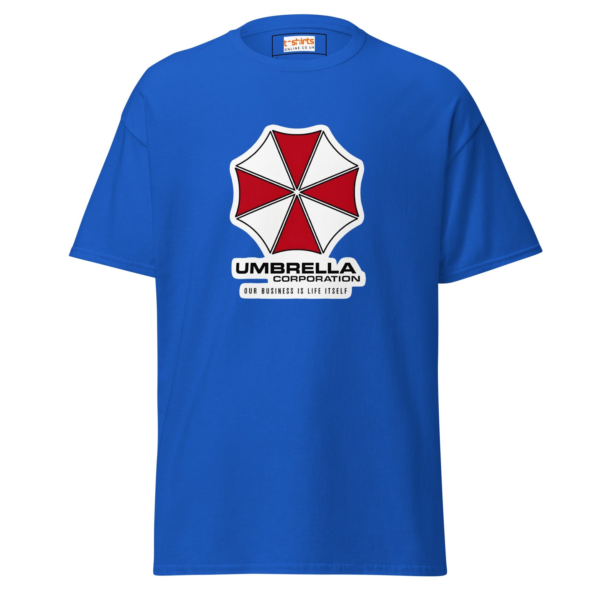 Umbrella Corp | Resident Evil T-Shirt - Royal - T-Shirts Online