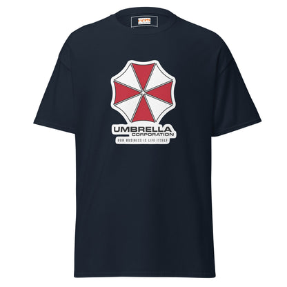 Umbrella Corp | Resident Evil T-Shirt - Navy - T-Shirts Online