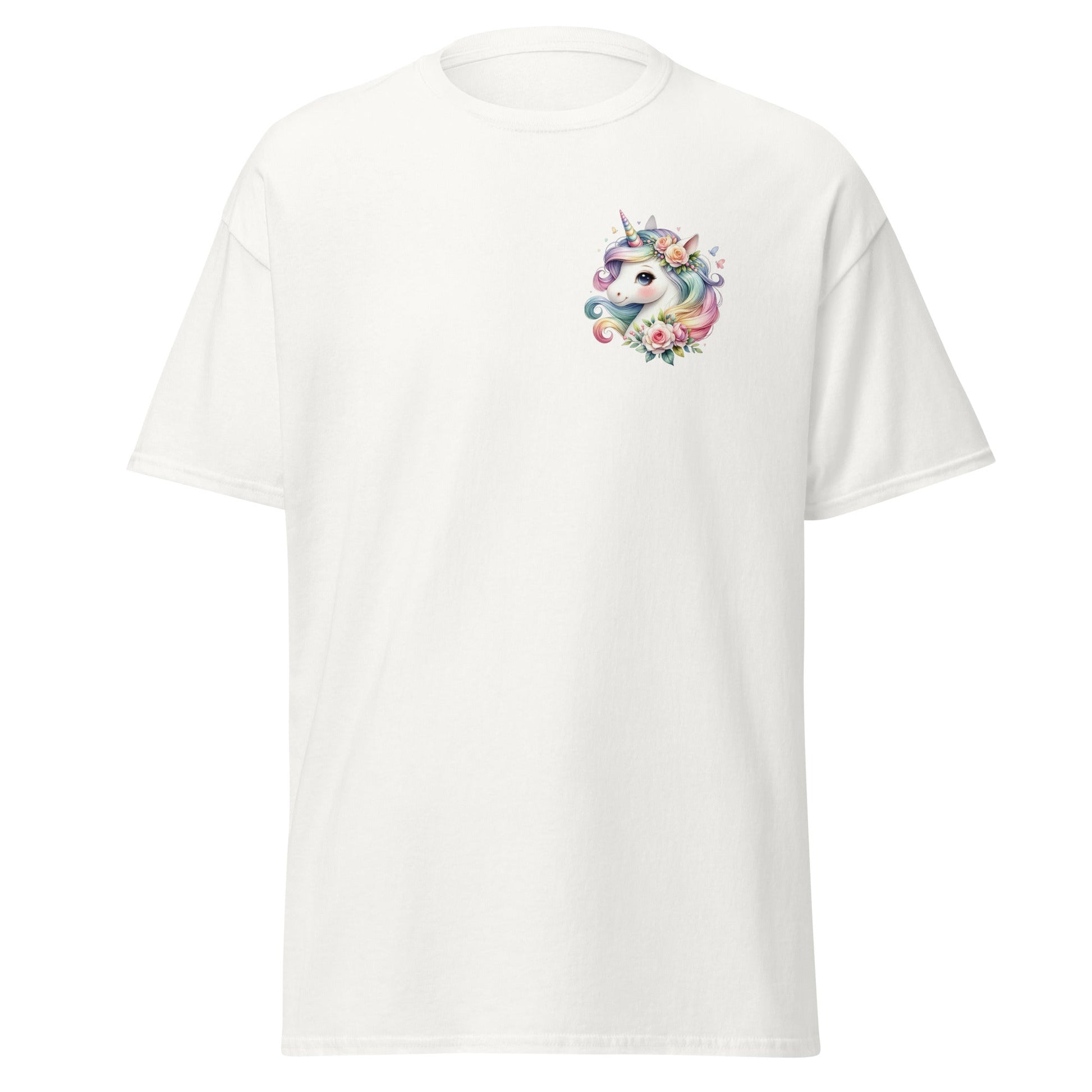 Unicorn Girl | Unicorn T-Shirt - White - T-Shirts Online
