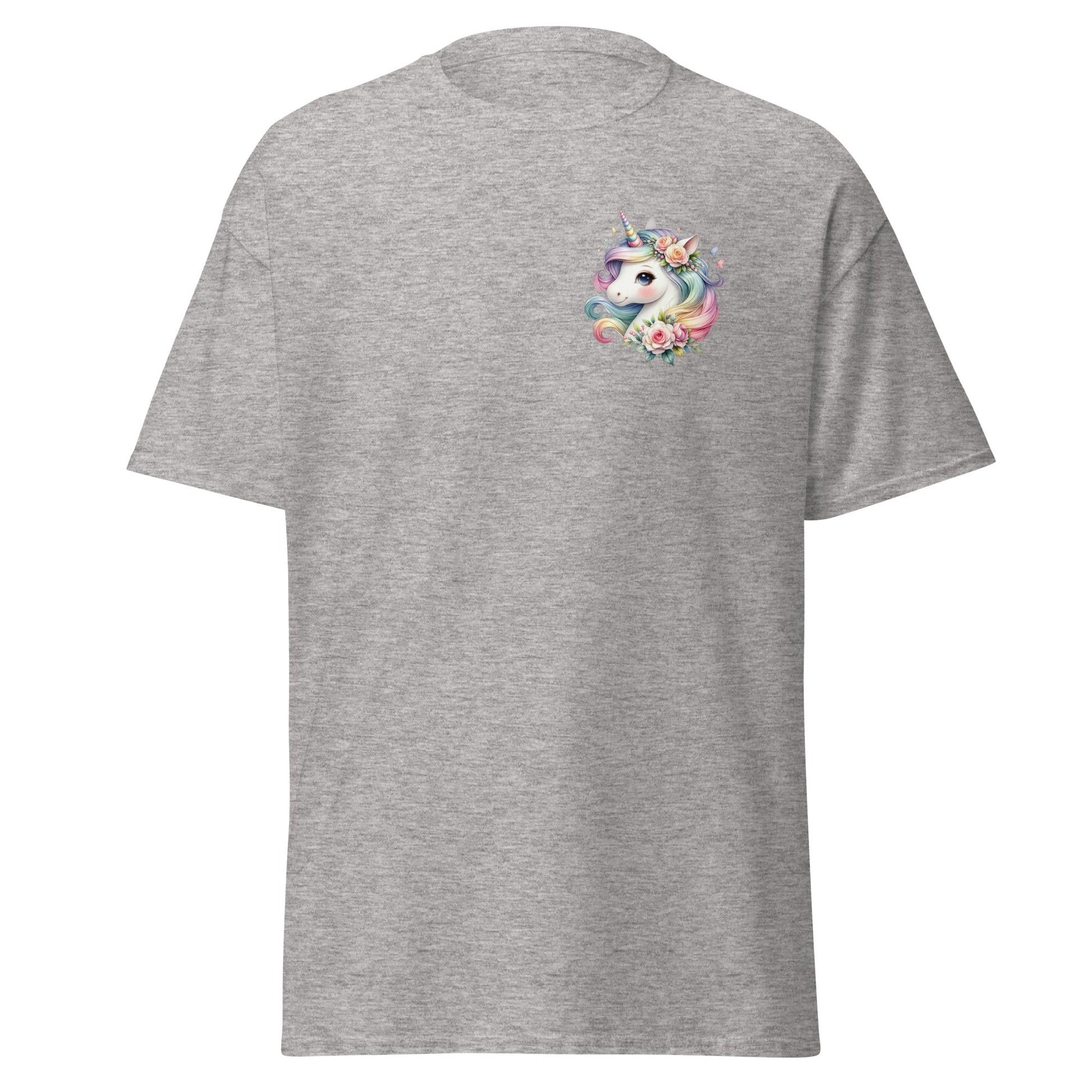 Unicorn Girl | Unicorn T-Shirt - Sport Grey - T-Shirts Online
