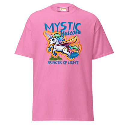 Unicorn T-Shirt | Fantasy Graphic Tee - Azalea - T-Shirts Online