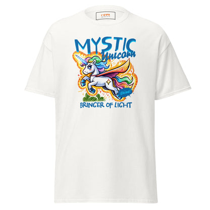 Unicorn T-Shirt | Fantasy Graphic Tee - White - T-Shirts Online