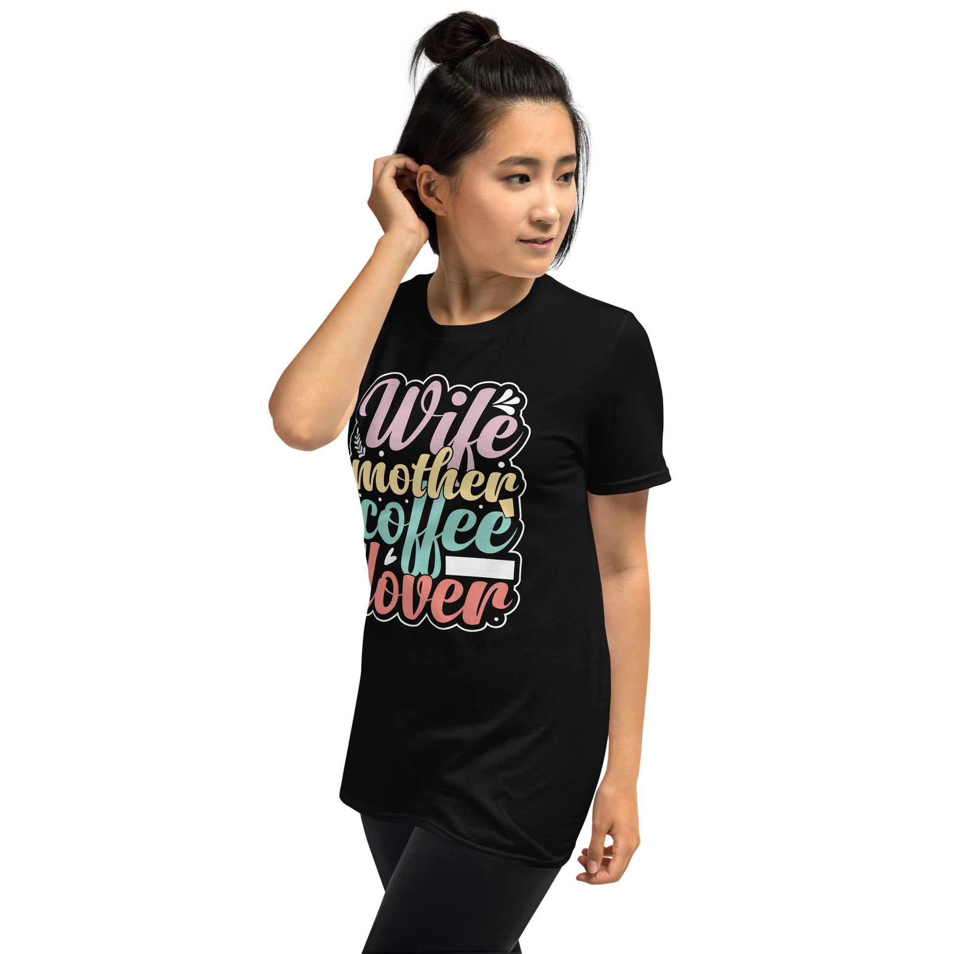 Wife Mother Coffee Lover T-Shirt - Color - T-Shirts Online