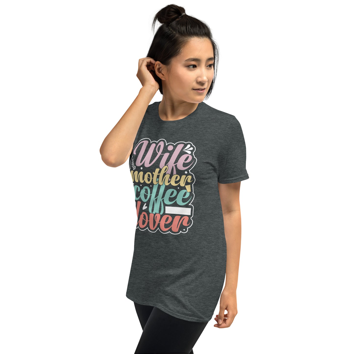 Wife Mother Coffee Lover T-Shirt - Color - T-Shirts Online