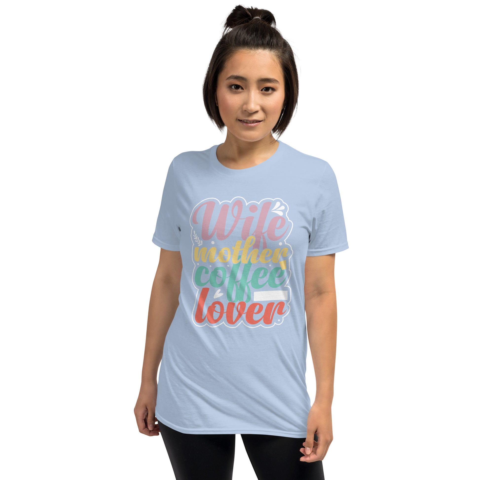 Wife Mother Coffee Lover T-Shirt - Color - T-Shirts Online
