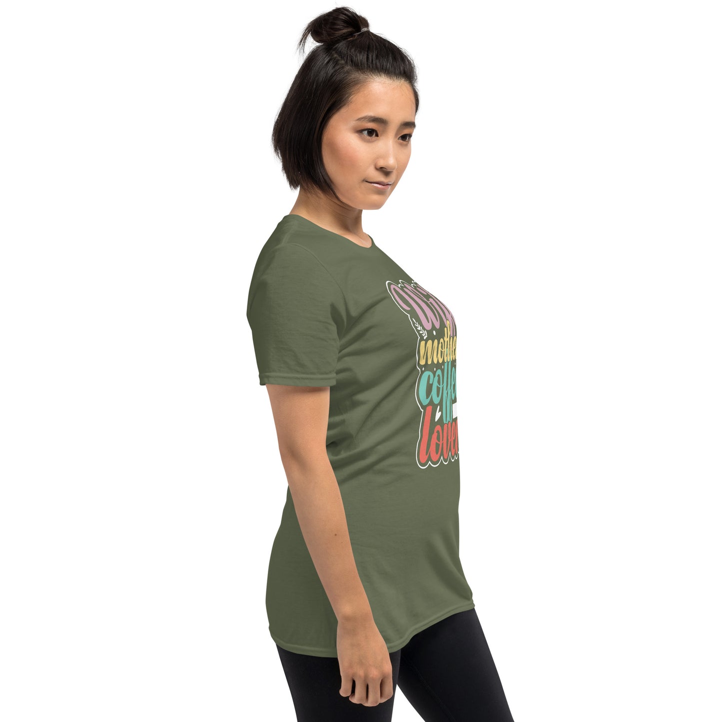 Wife Mother Coffee Lover T-Shirt - Color - T-Shirts Online