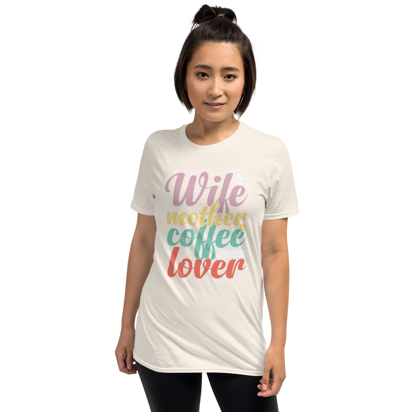 Wife Mother Coffee Lover T-Shirt - Color - T-Shirts Online
