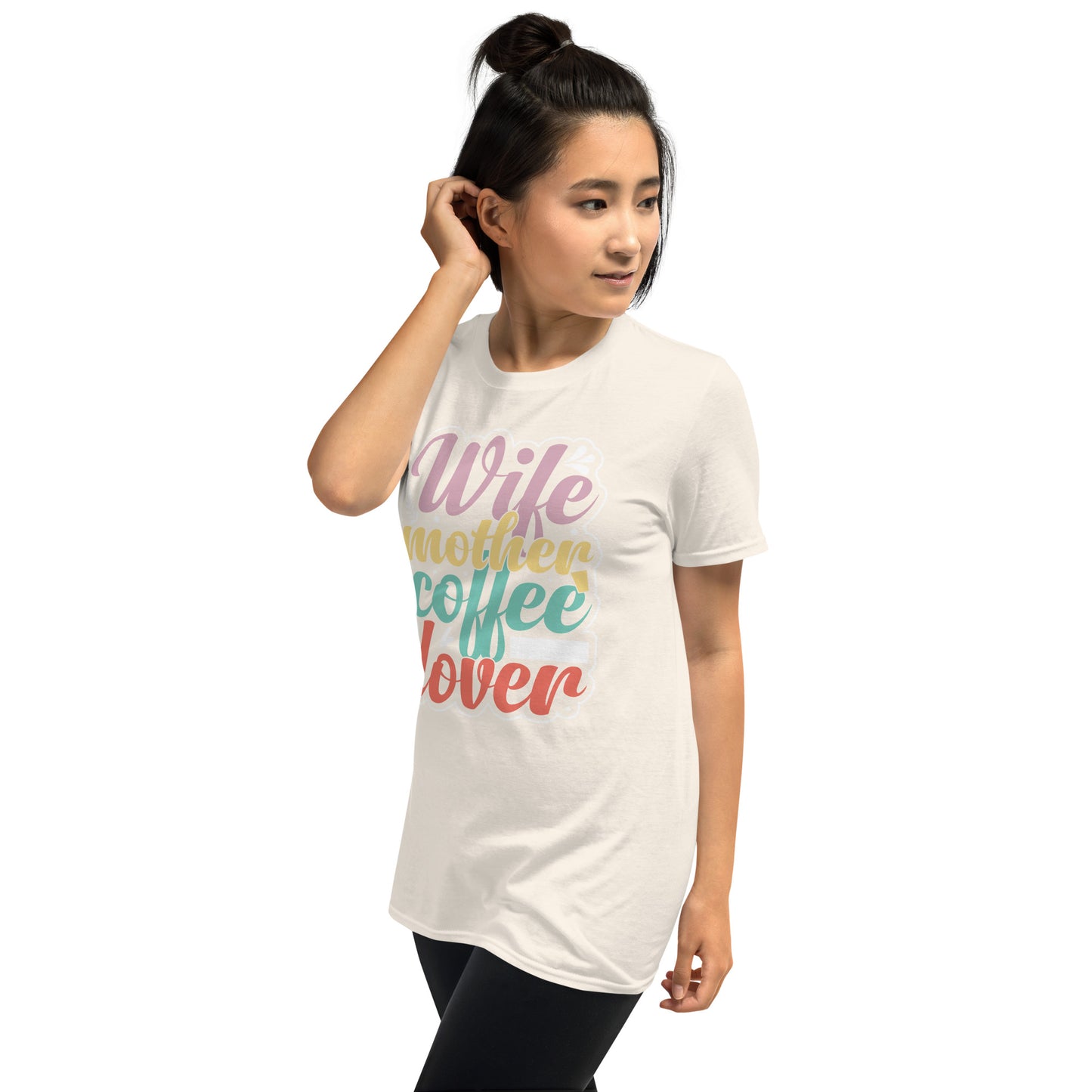 Wife Mother Coffee Lover T-Shirt - Color - T-Shirts Online