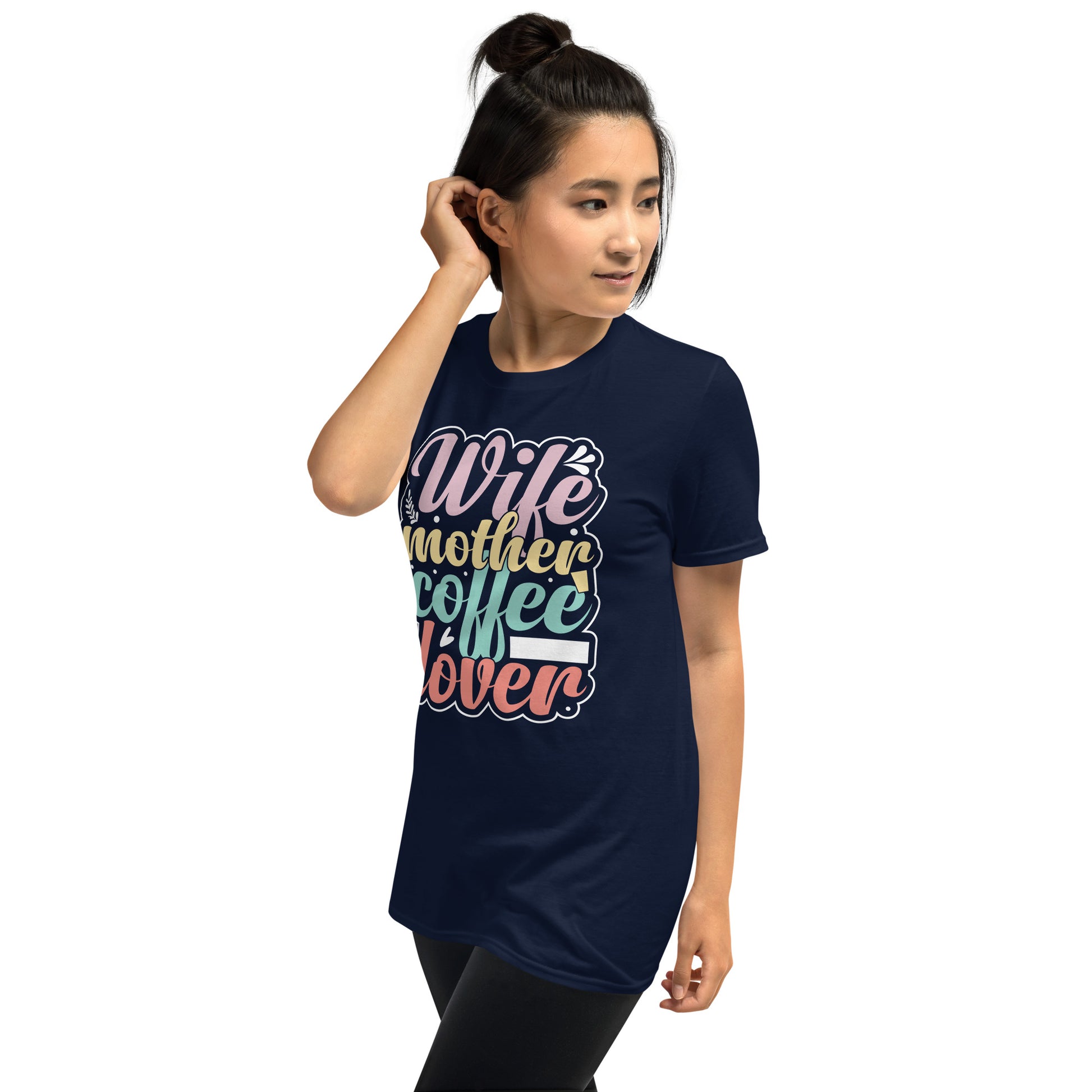 Wife Mother Coffee Lover T-Shirt - Color - T-Shirts Online